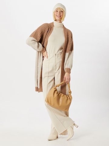 ONLY Lang cardigan 'Avery' i beige