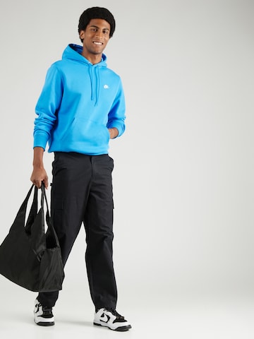 Nike Sportswear Sweatshirt 'CLUB' in Blauw