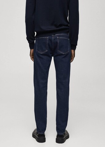 MANGO MAN Skinny Jeans 'Jan' in Blau