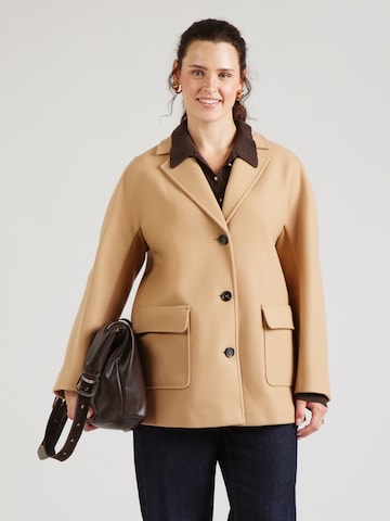 Manteau mi-saison 'SAFARI' Persona by Marina Rinaldi en beige : devant