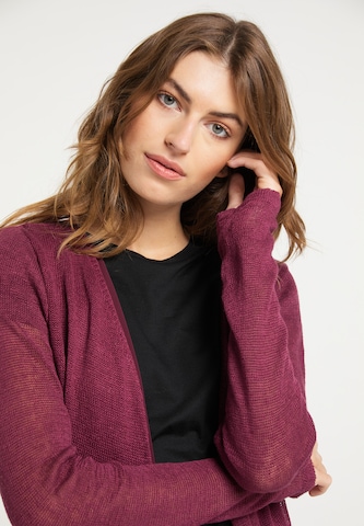 Usha Knit Cardigan in Red