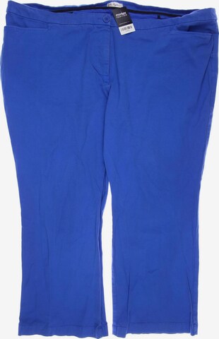 Ulla Popken Pants in 10XL in Blue: front