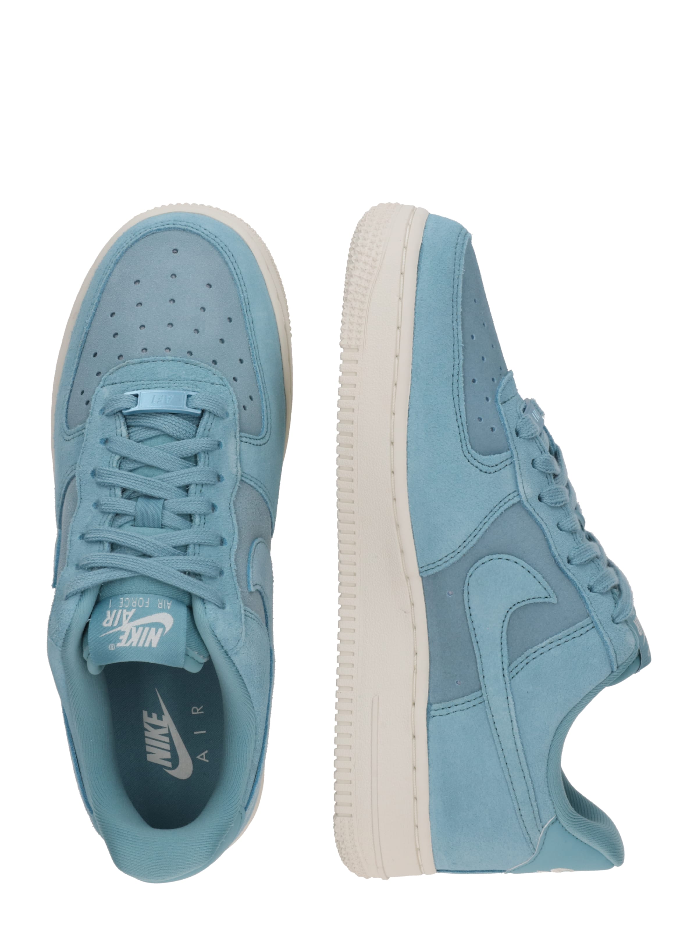 Baskets basses 'AIR FORCE 1 '07' Nike Sportswear en bleu