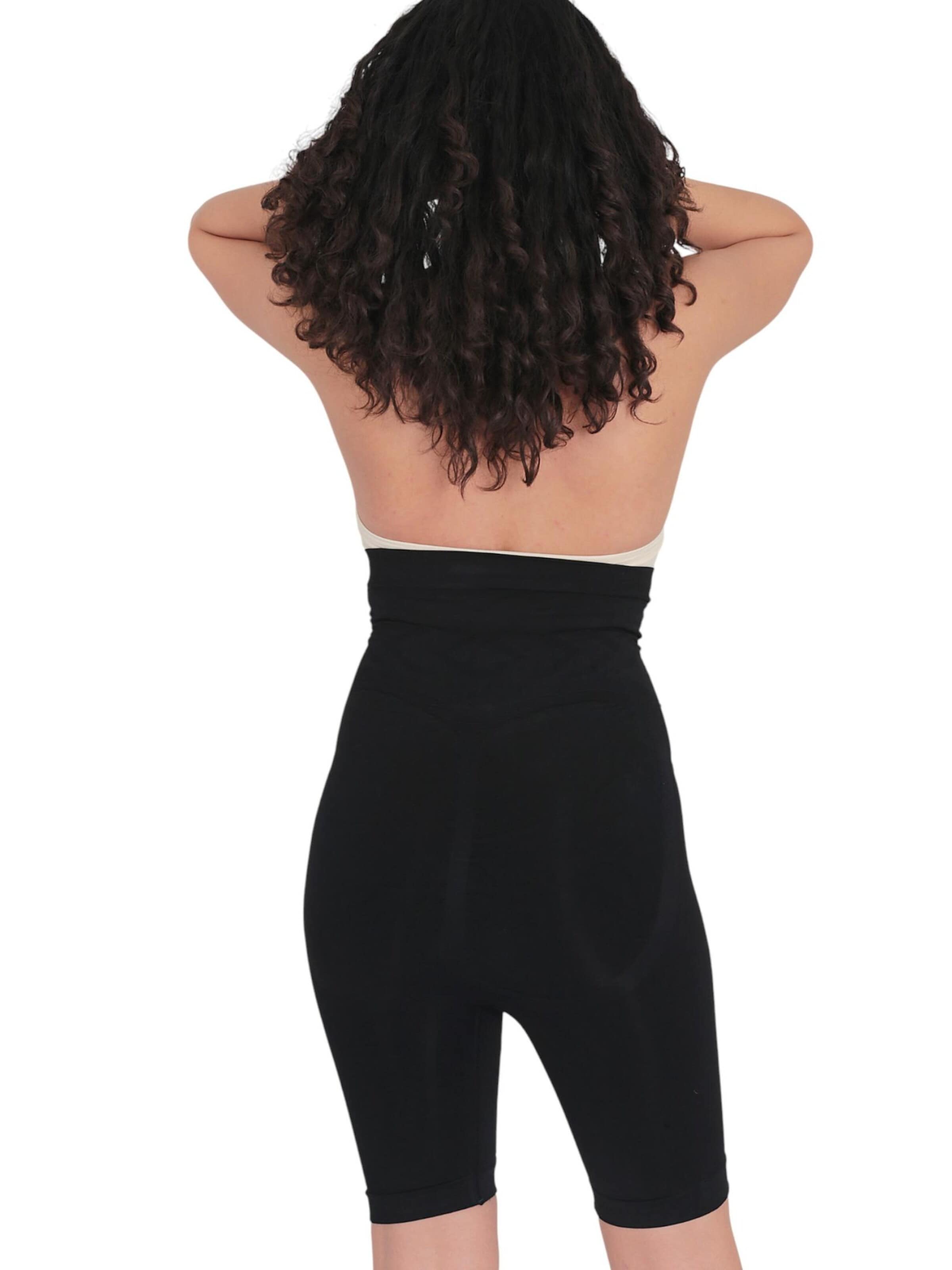 fashionshowcase - Pantalón moldeador 'WaistPerfect' en negro