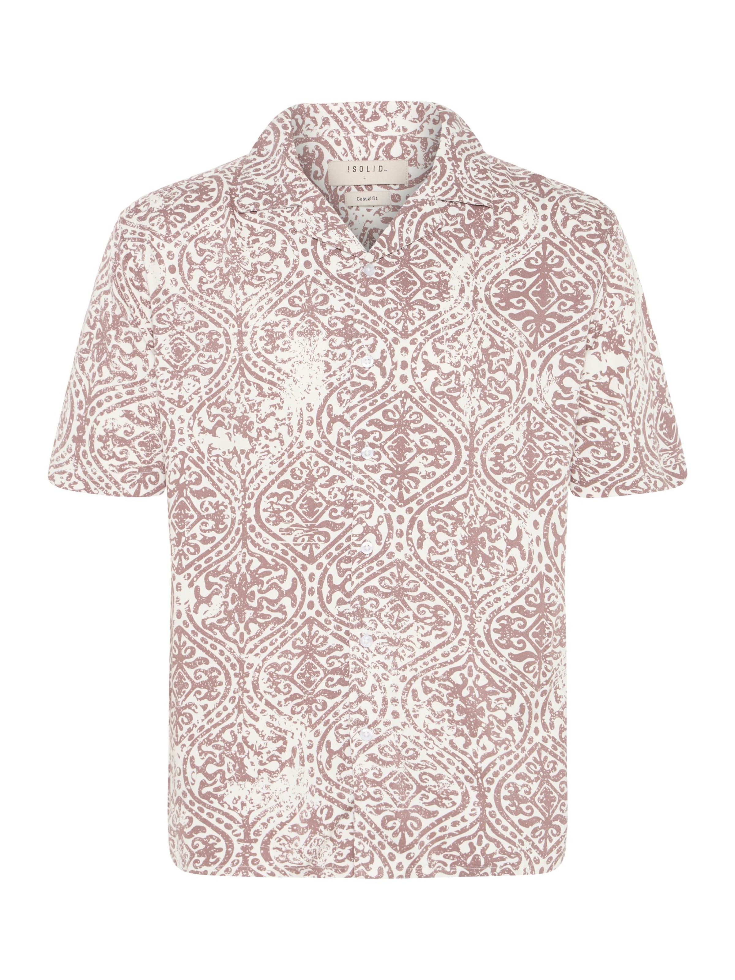 !Solid Comfort fit Button Up Shirt ' SDUrkon ' in Pink: front