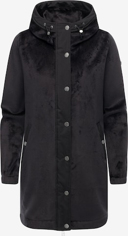 Ragwear Kurtka przejściowa 'Cousy Bonded' w kolorze czarny: przód