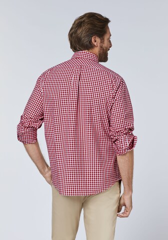 Polo Sylt Regular Fit Hemd in Rot