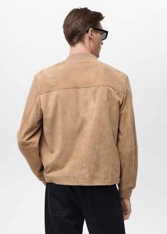 MANGO MAN Jacke 'Andrea' in Beige