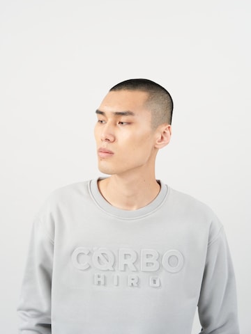 Sweat-shirt 'Kitano' Cørbo Hiro en gris