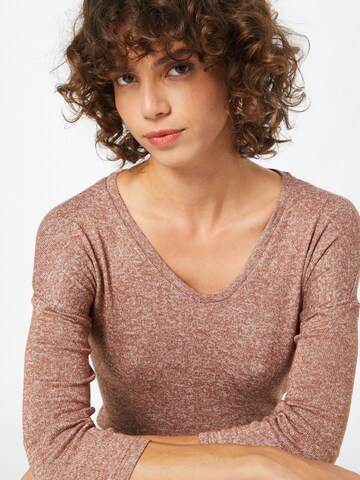 VERO MODA Sweater 'BRIANNA' in Brown