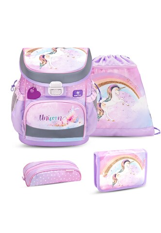 Belmil Backpack in Pink: front