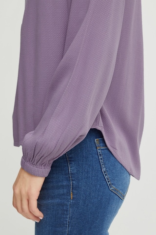 Fransa Blouse 'Haida' in Purple