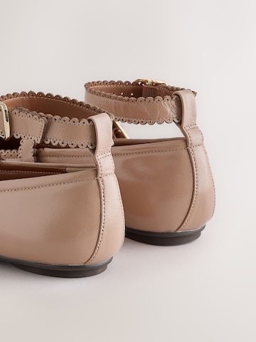 Next - Bailarinas con hebilla 'Forever Comfort®' en beige