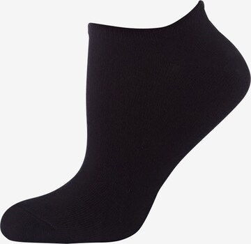 Nur Die Socks ' 2er-Pack Baumwolle ' in Black: front