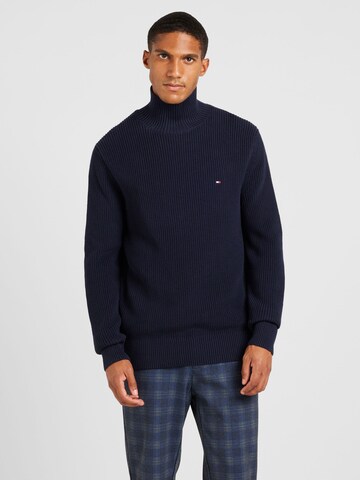 Pull-over TOMMY HILFIGER en bleu : devant