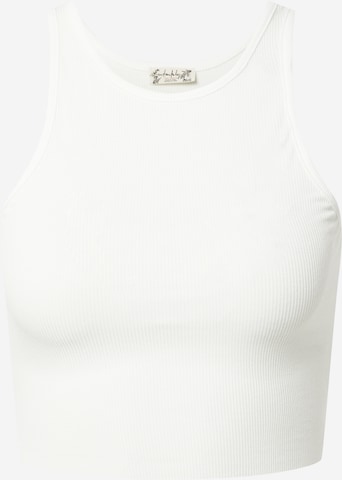 Free People - Top en blanco: frente