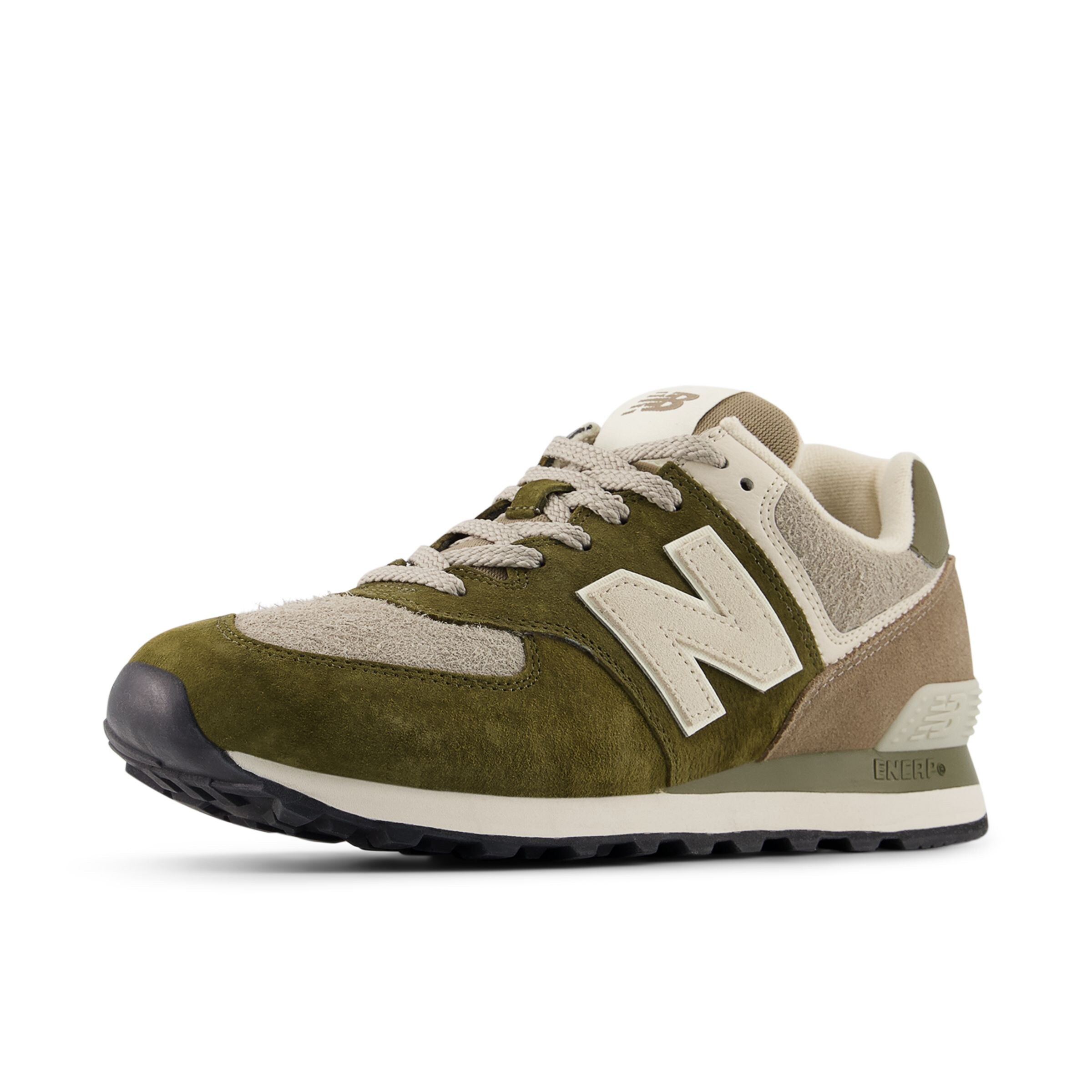 new balance Lage schoen '574' in Groen: voorkant