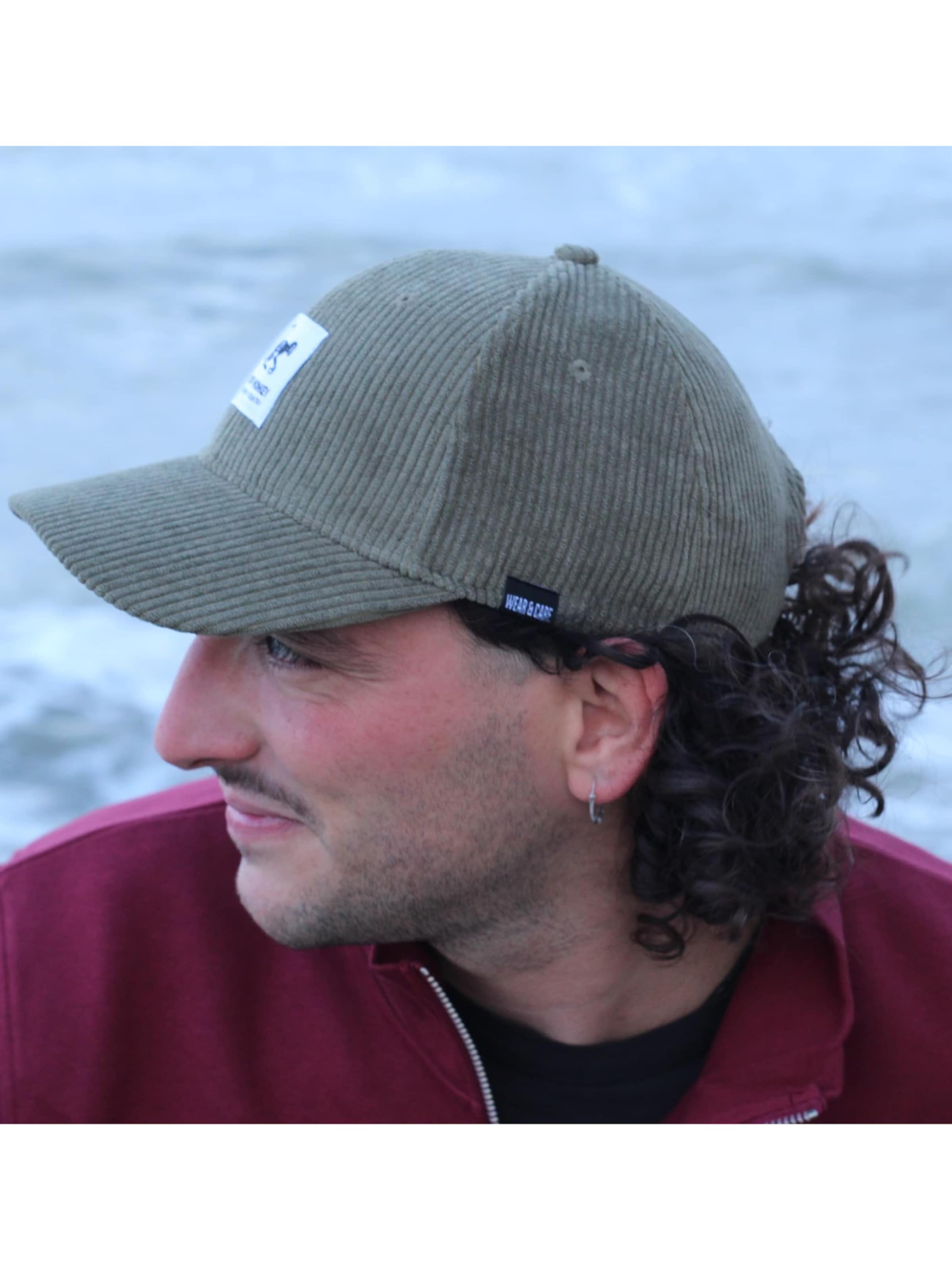 Cappello da baseball sportivo di Surf Monkey in verde