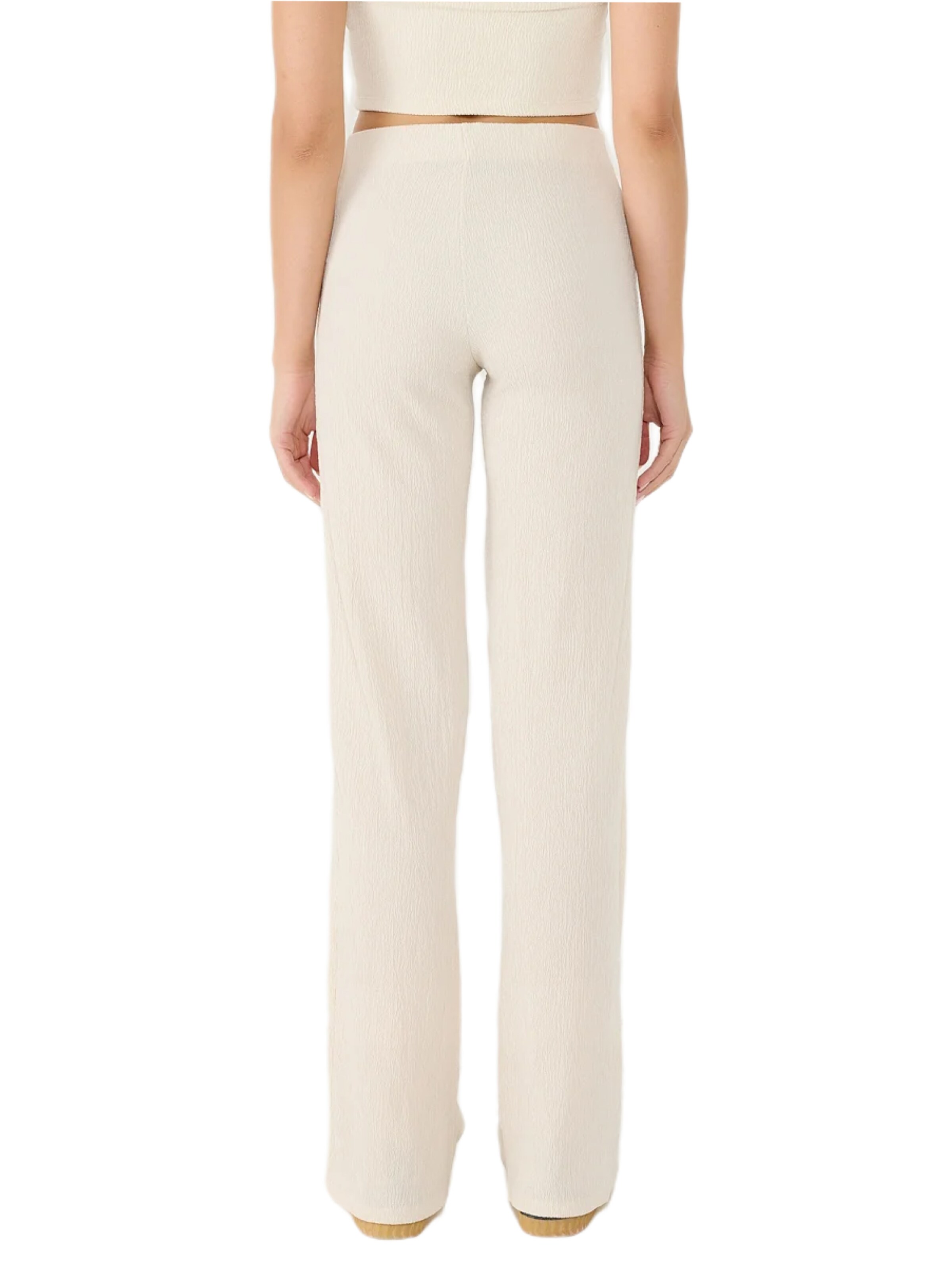 No Matter What Regular Broek in Beige