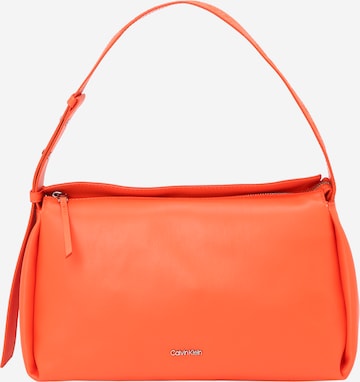 Calvin Klein Schoudertas 'GRACIE' in Oranje: voorkant