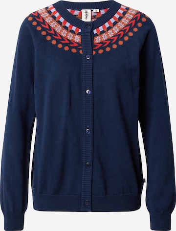 Cardigan Danefae en bleu : devant