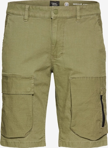 CAMEL ACTIVE Cargo Pants in Green: front