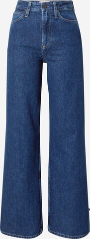 Wide Leg Jean Calvin Klein en bleu : devant