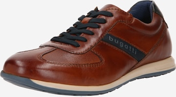 bugatti - Zapatillas deportivas bajas 'Thorello' en marrón: frente