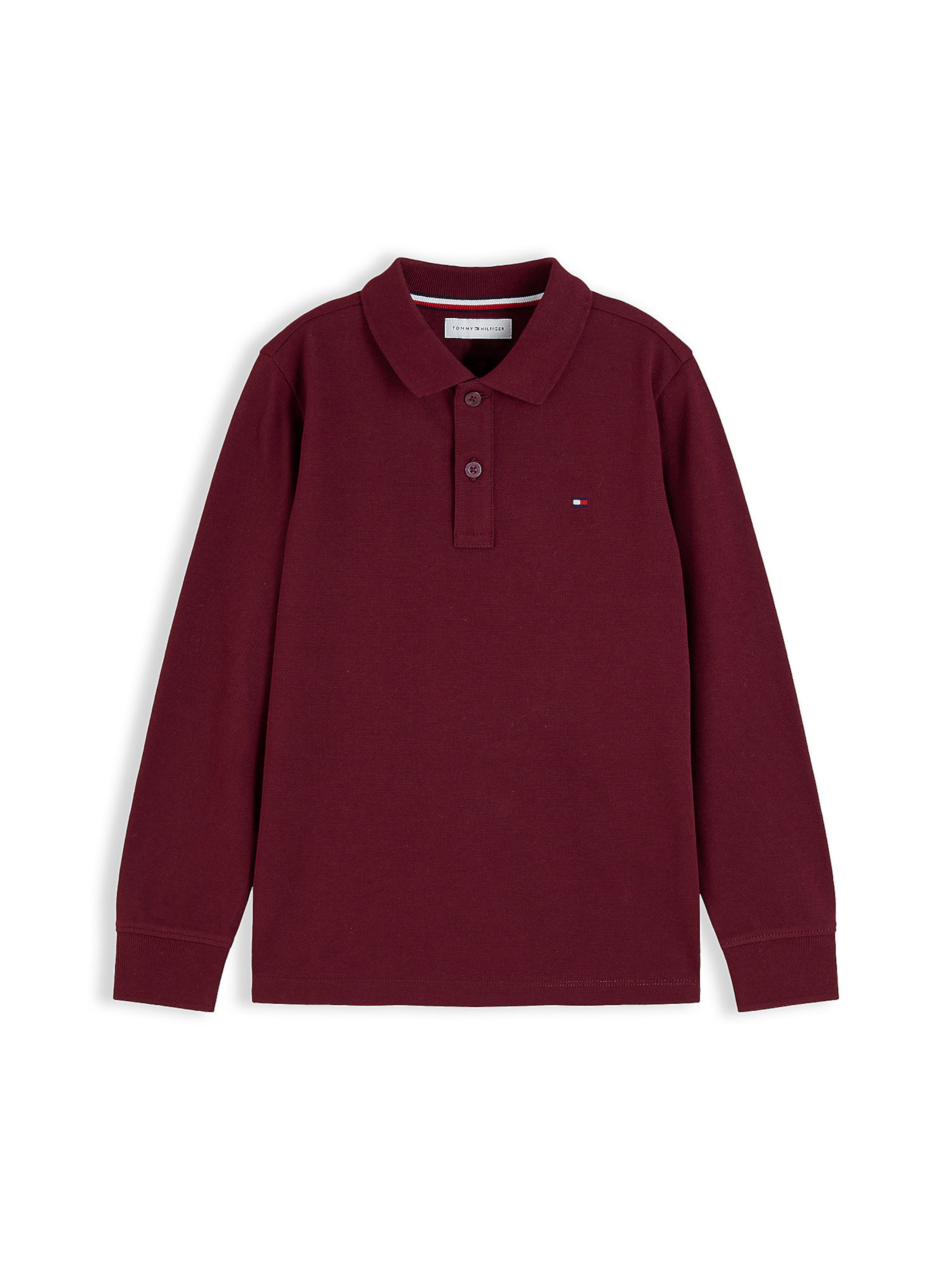 TOMMY HILFIGER Shirt 'Essential' in Red: front
