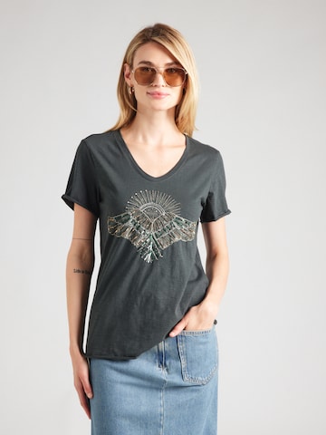 MOS MOSH Shirt in Grey: front