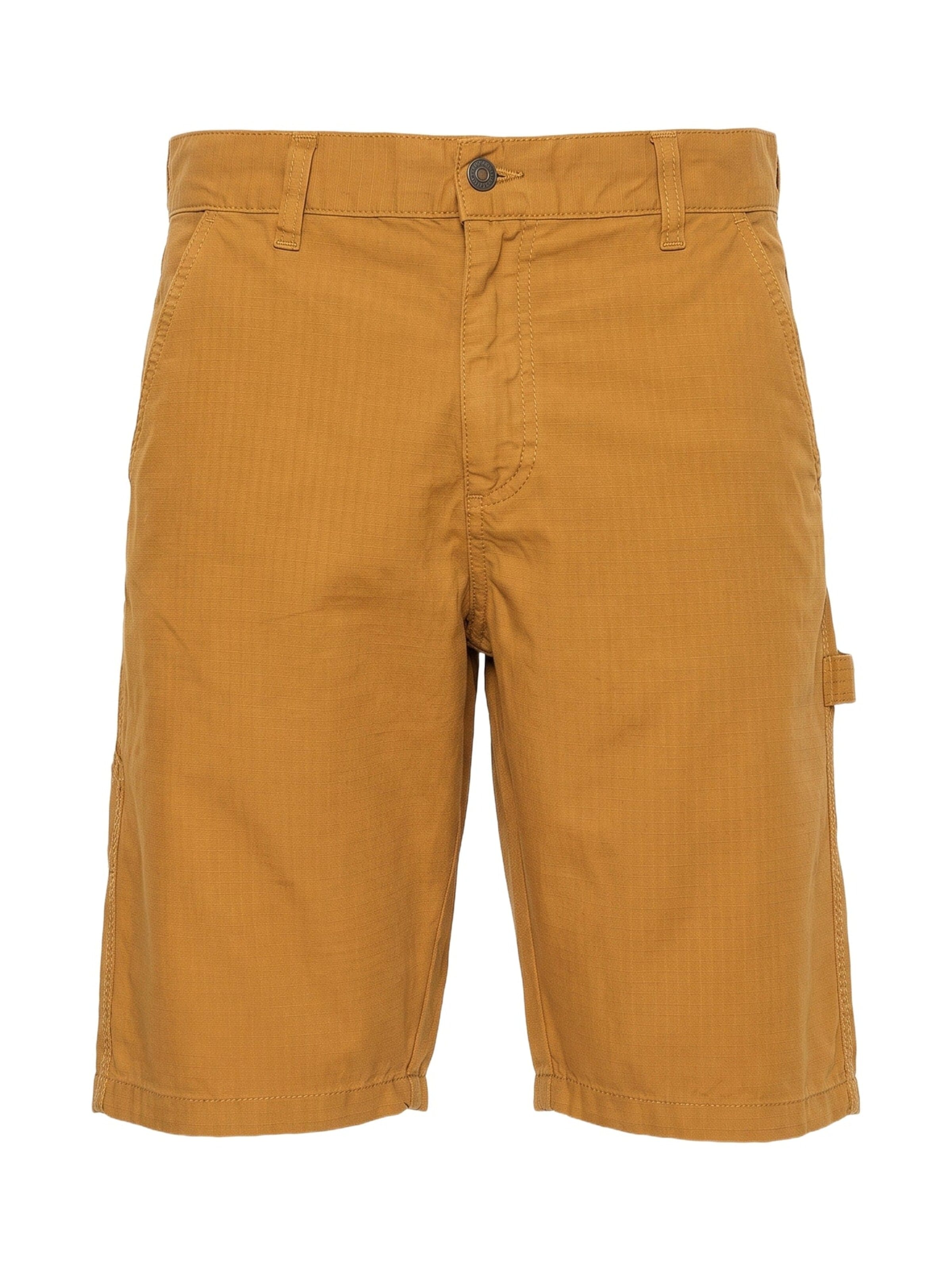 CAT Jeans 'Ristor Carpenter Short' in Yellow: front