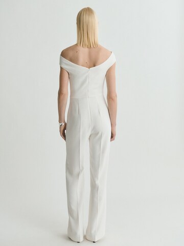 MANGO Jumpsuit 'Yep' in Wit