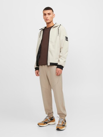 JACK & JONES Tapered Pants in Beige