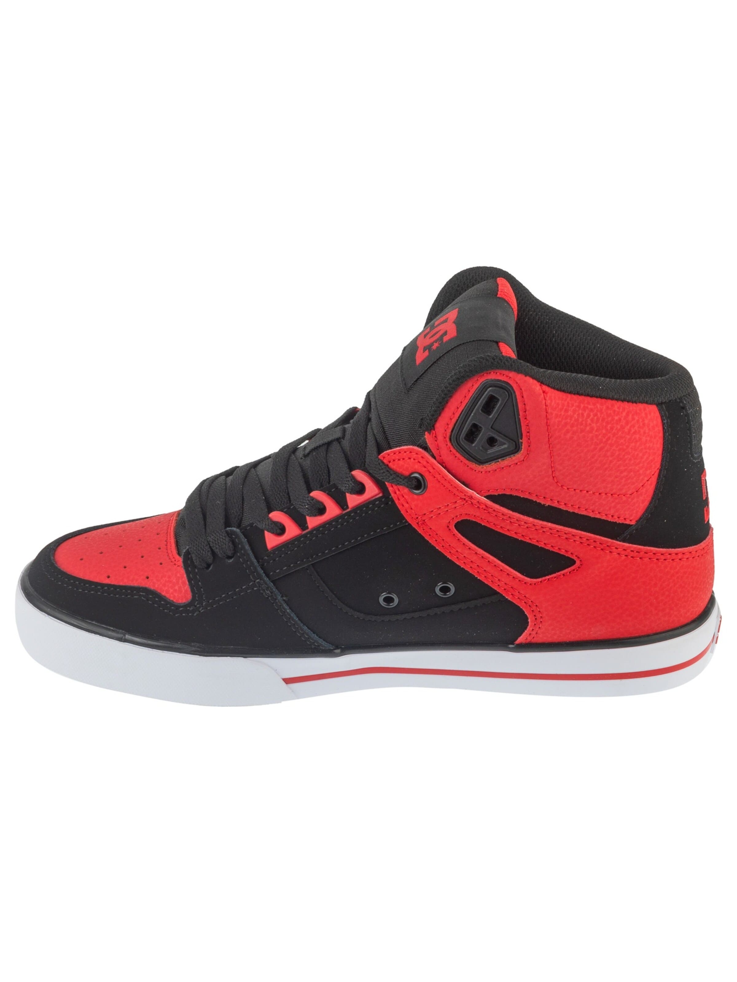 Baskets hautes 'Pure' DC Shoes en rouge