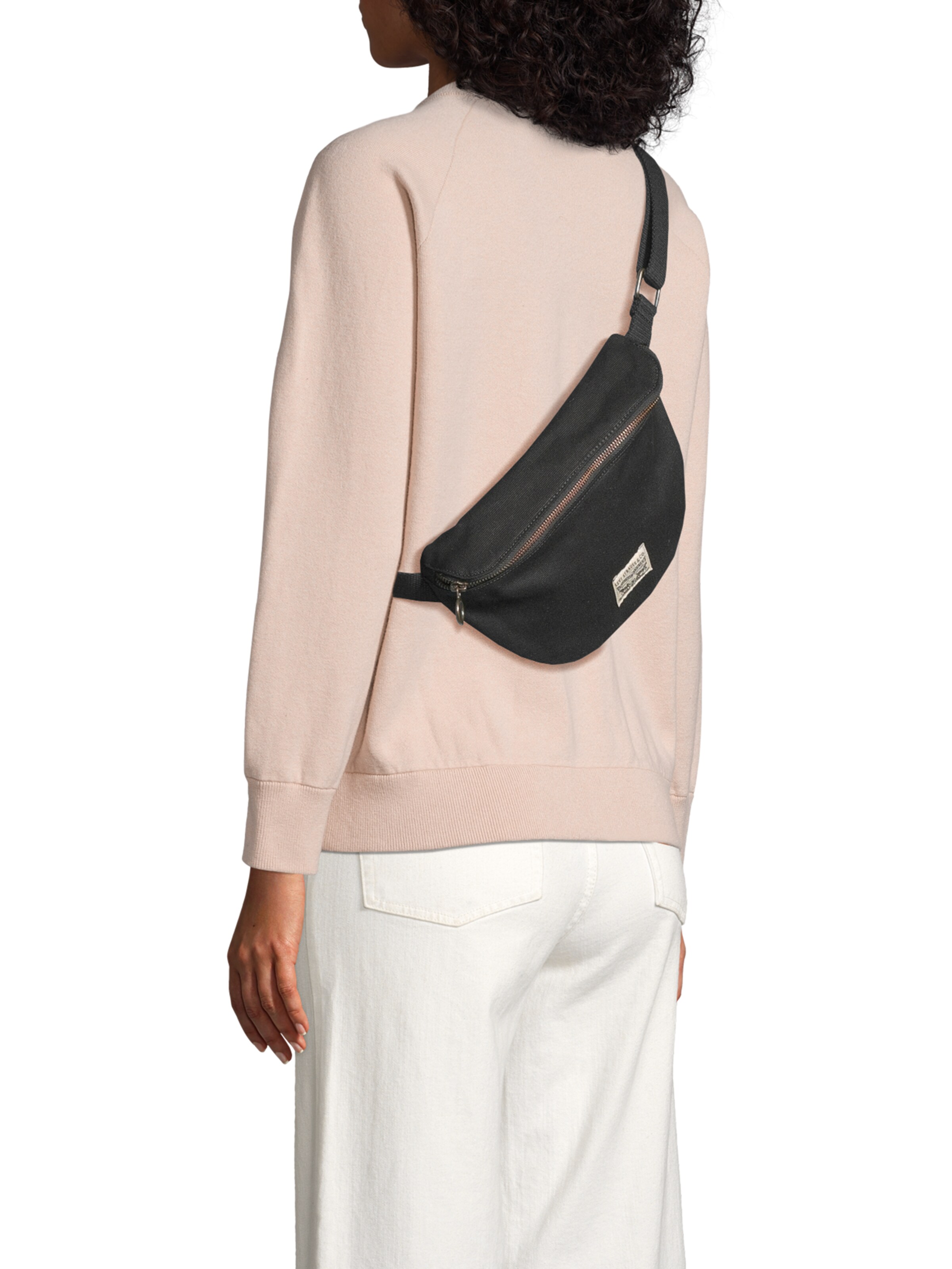 LEVI'S ® Bæltetaske 'Devon' i sort: forside