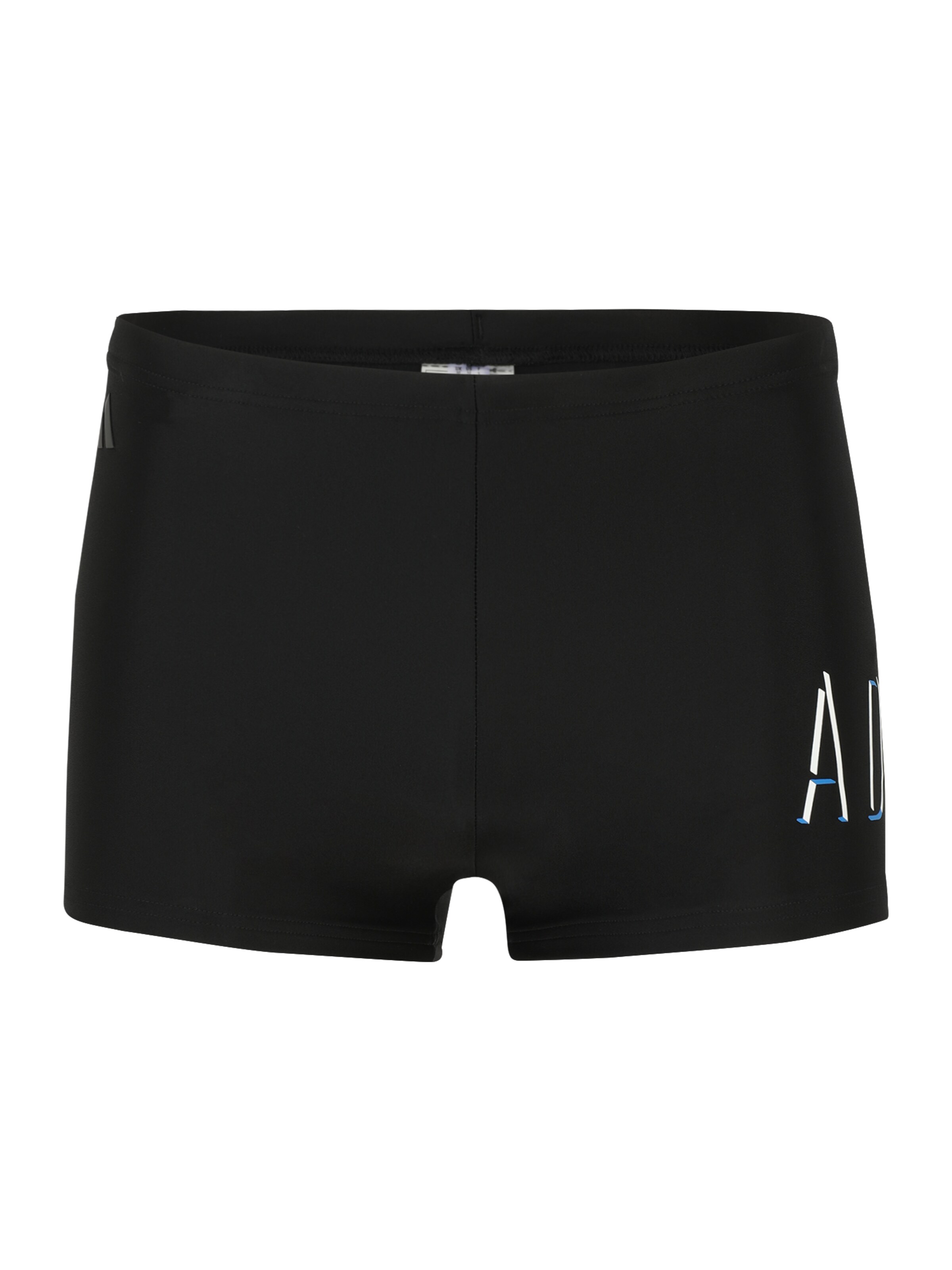 ADIDAS PERFORMANCE Sportbadehose 'Lineage' in schwarz / weiß, Produktansicht