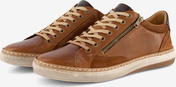 Travelin Sneaker low 'Coventry' in Braun