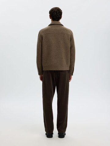 Giacca di mezza stagione di SELECTED in marrone