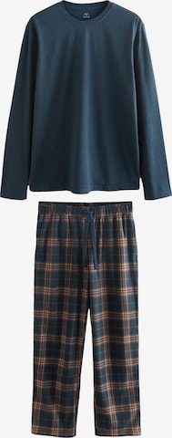 NextDuga pidžama 'Motionflex' - plava boja: prednji dio