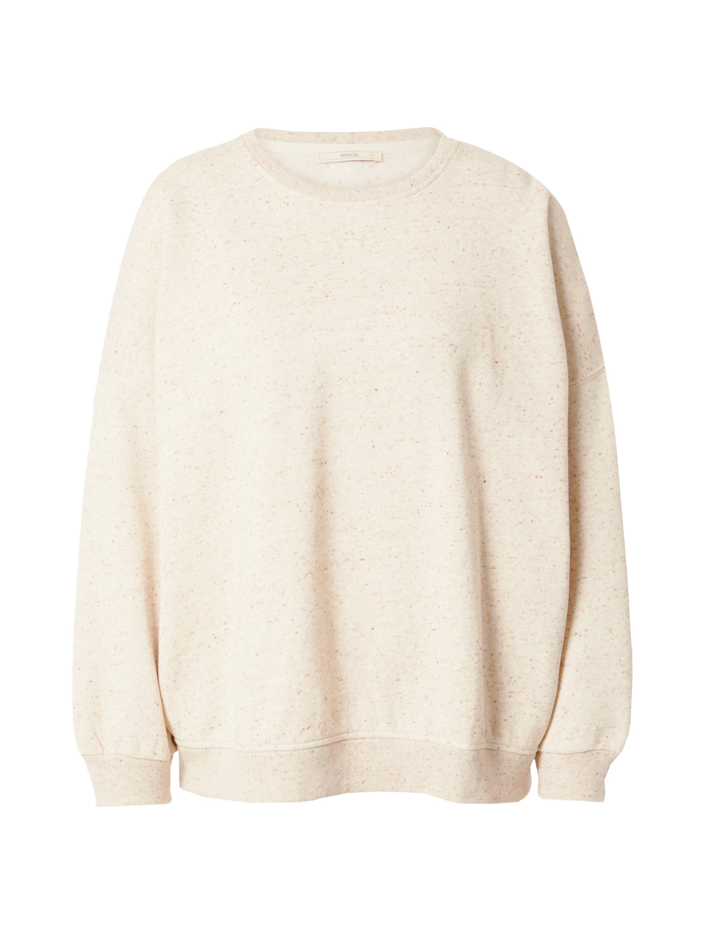 sessun Sweatshirt 'CHEBBI' in Beige: Vorderseite