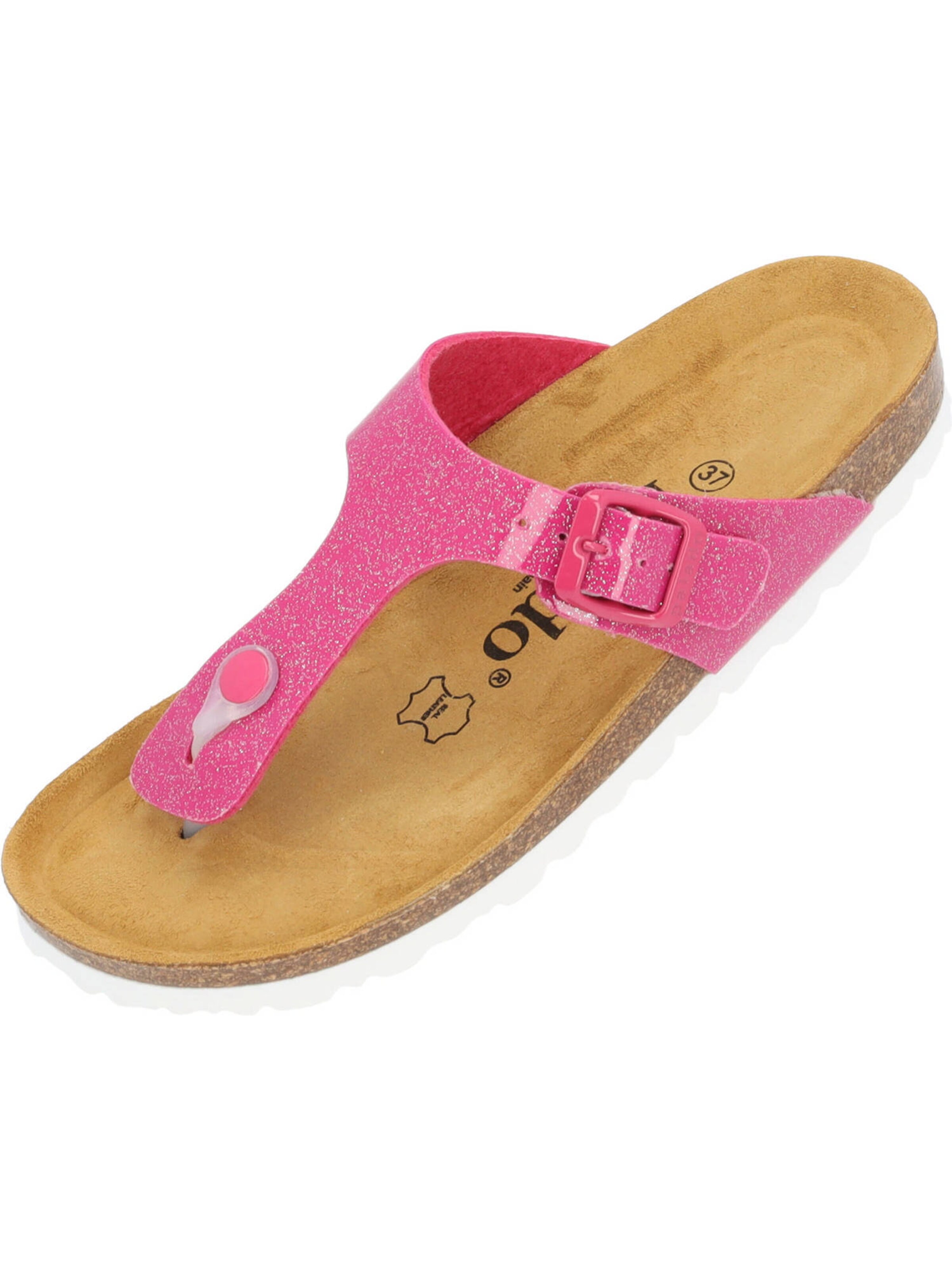 Palado Zehentrenner 'Kos Orion' in Pink: Vorderseite