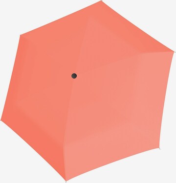 Doppler Paraplu 'Fiber Mini Compact' in Oranje: voorkant