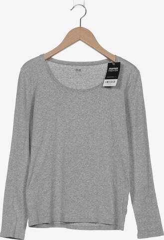 UNIQLO Top & Shirt in L in Grey: front