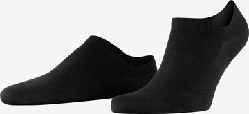 FALKE Füßlinge 'ClimaWool' in Schwarz: Vorderseite