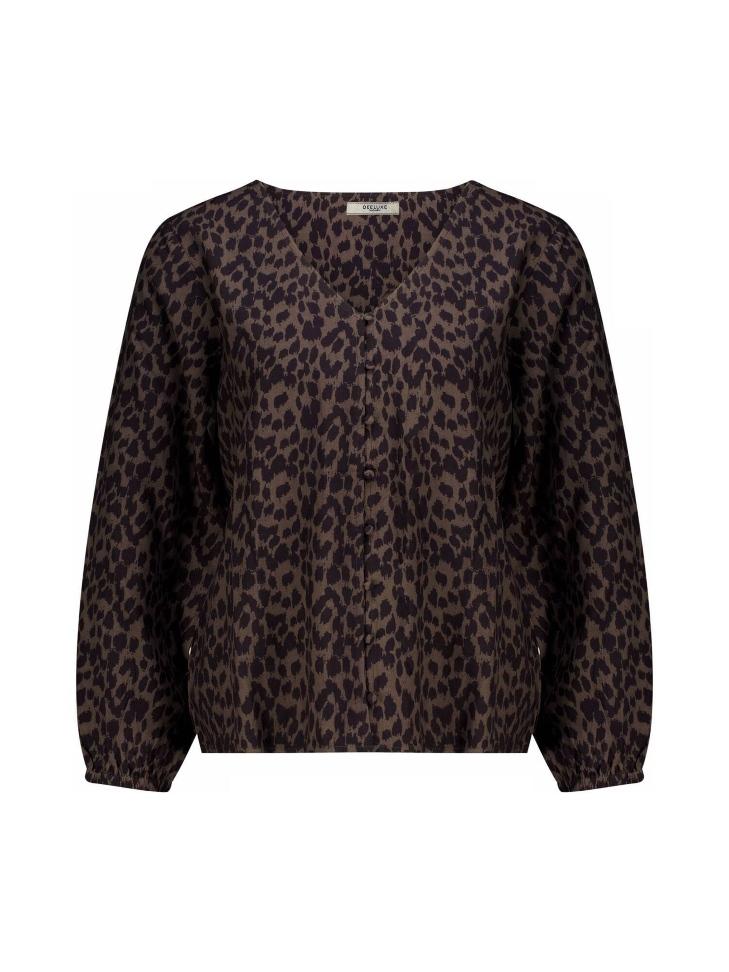 Chemisier 'Danily' Deeluxe en noir : devant