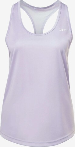 Reebok Sports Top in Purple: front