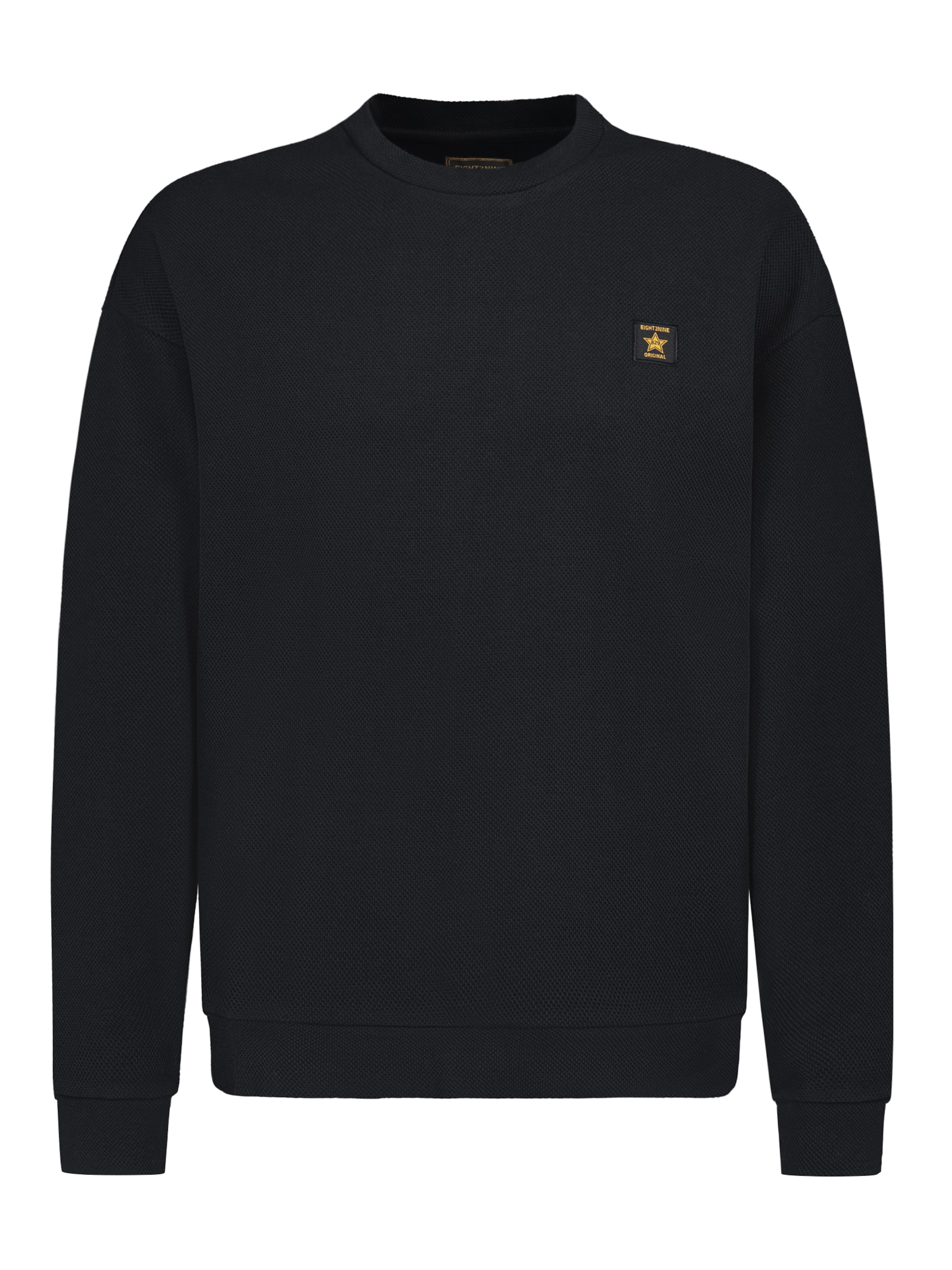 Eight2Nine Sweatshirt in Black: front