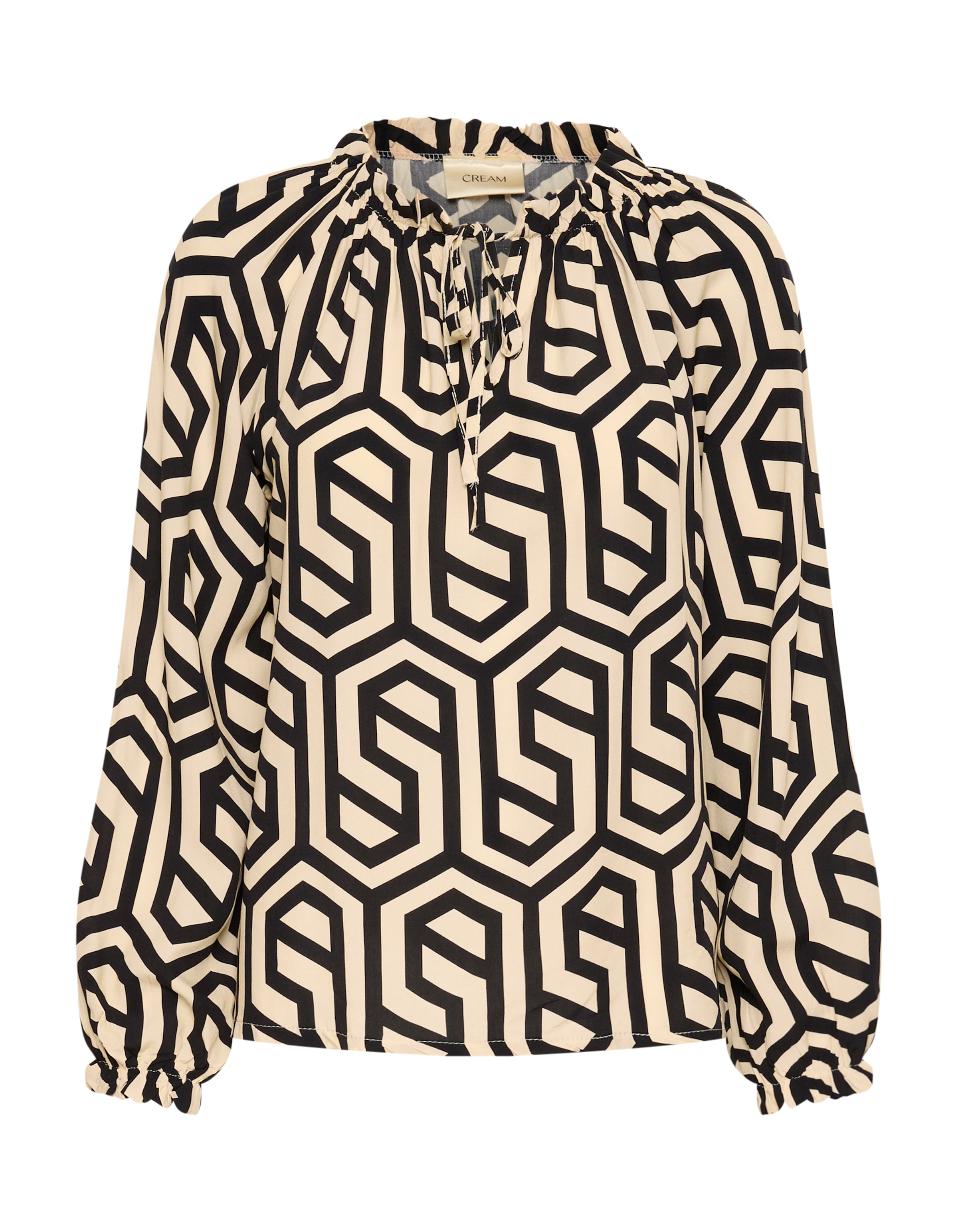 Cream Bluse 'Astra ' in Schwarz: Vorderseite