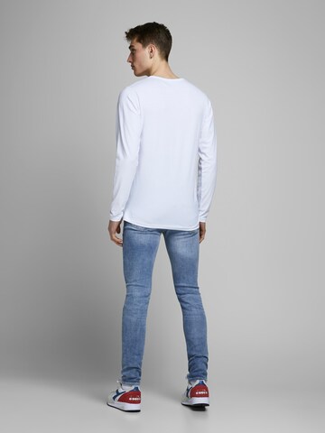 JACK & JONES Скинни Джинсы 'Liam' в Синий