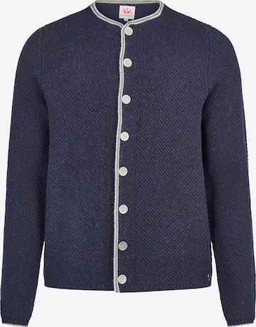 SPIETH & WENSKY Strickjacke 'Klemens' in Blau: Vorderseite